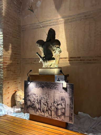 "Romance de El Adelantado" 2023 , escultura de Raquel Martínez Vicedo